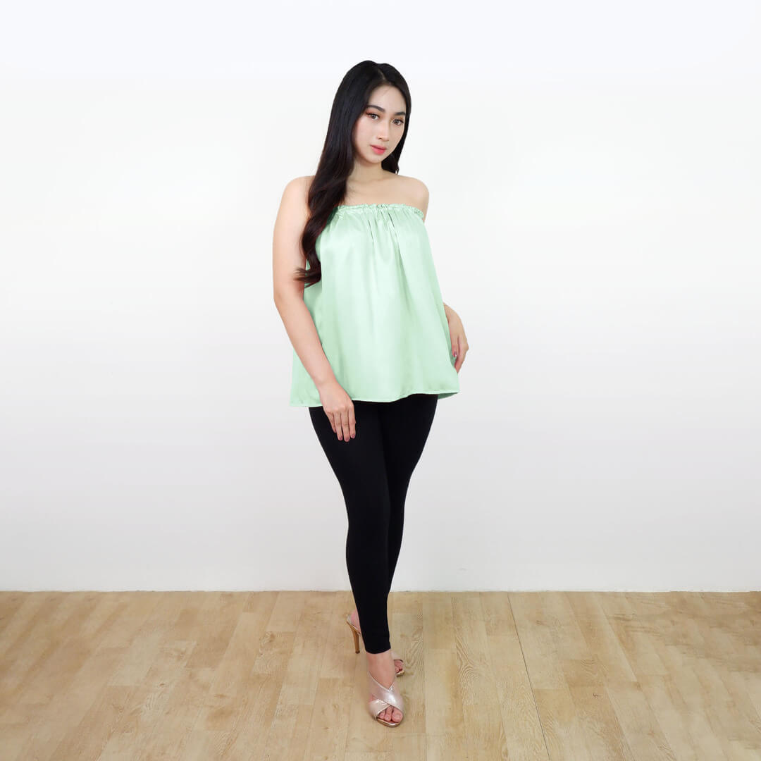 FOLVA Kemben SPA Facial Salon Satin Premium Polos 1809XFKB Sage (3)