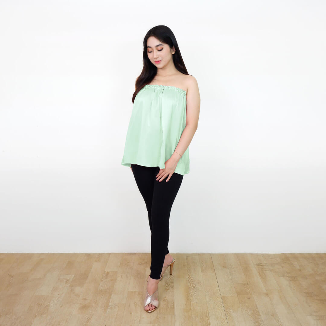 FOLVA Kemben SPA Facial Salon Satin Premium Polos 1809XFKB Sage (4)