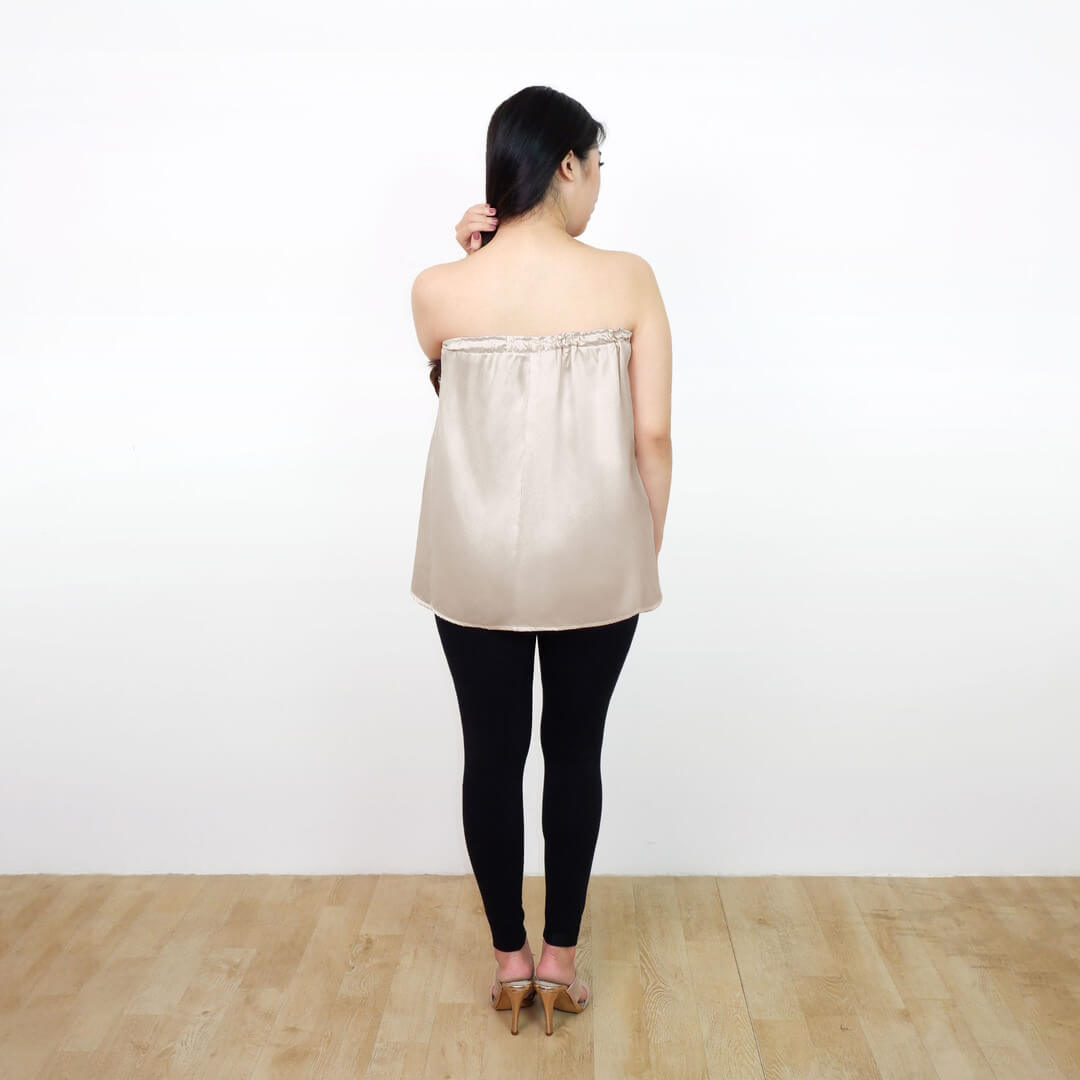 FOLVA Kemben SPA Facial Salon Satin Premium Polos 1813XAKB Grey (6)